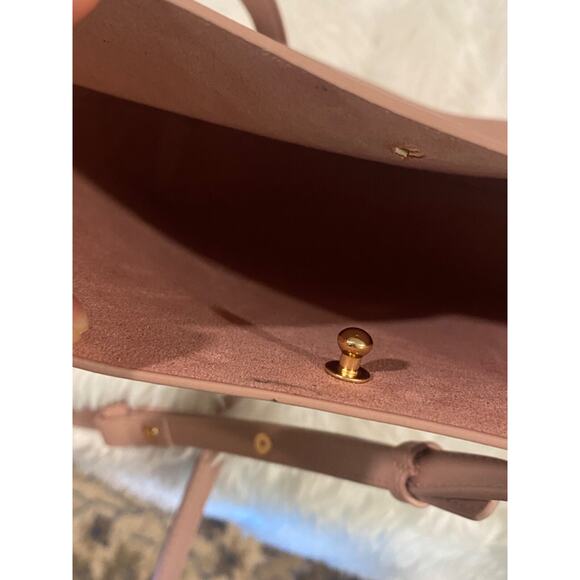 Anthropologie Samara Vegan Leather Medium Shoulder Crossbody Bag Purse - Picture 12 of 14